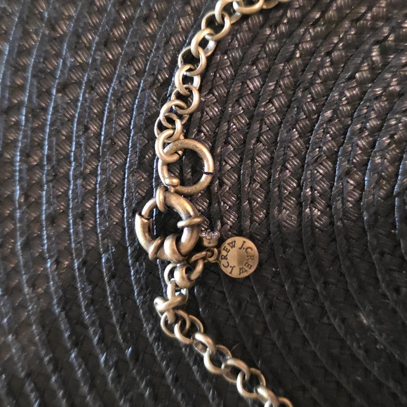 J. Crew Black and Pink Oval Necklace - Picture 3 of 4